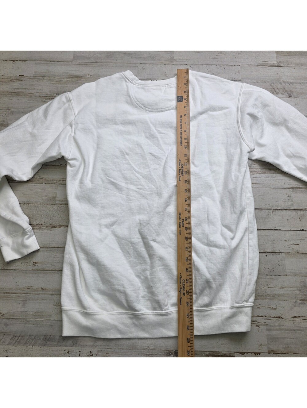 Brigham Young University College of Nursing Crewneck White Sweatshirt MED - Picture 4 of 5